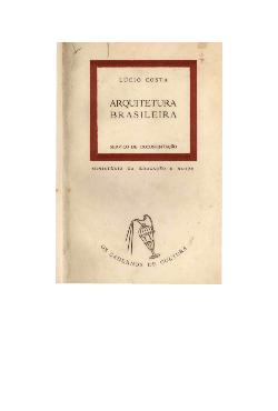 Arquitetura brasileira (coleção os cader