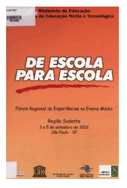 De escola para escola: fórum regional de