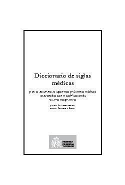 Diccionario de Siglas Médicas