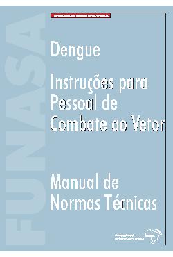 Dengue: instruções para pessoal de comba