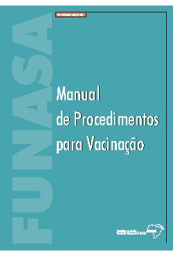 Manual de procedimentos para vacinação