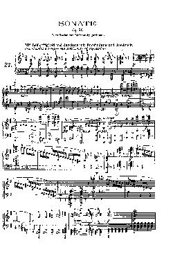 Sonata para piano nº 27 em Mi menor: Opus 90 - partitura