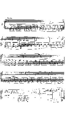 Prelúdio Opus 28 nº 2 em Lá menor - partitura