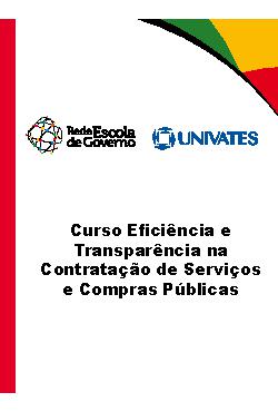 Curso eficiência na contratação de servi