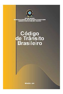 Código de trânsito brasileiro