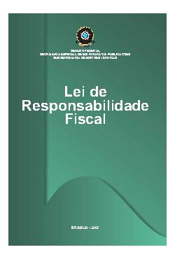 Lei de responsabilidade fiscal
