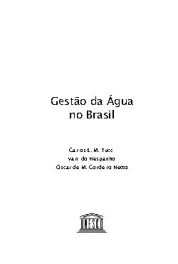 <font size=+0.1 >Gestão da água no Brasil</font>